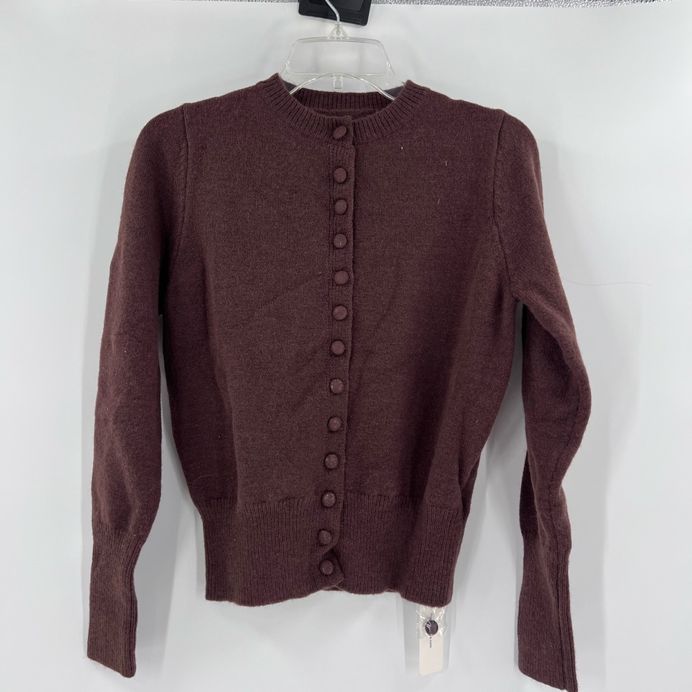 Commense Crew Neck Button-Front Knit Cardigan new… - image 4